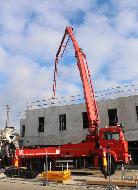 Pompe à béton